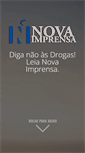 Mobile Screenshot of novaimprensa.inf.br